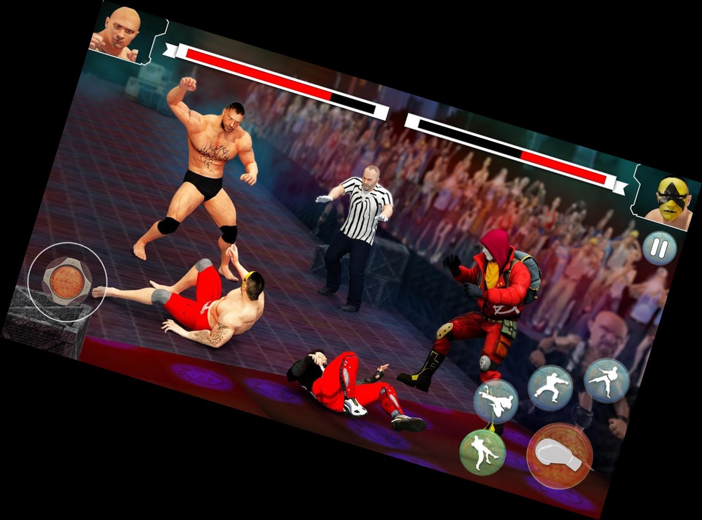 Juego de Lucha de Wrestling de Golpe