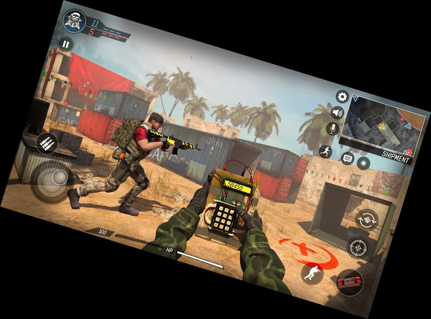 Waffenspiel: Held FPS Schütze