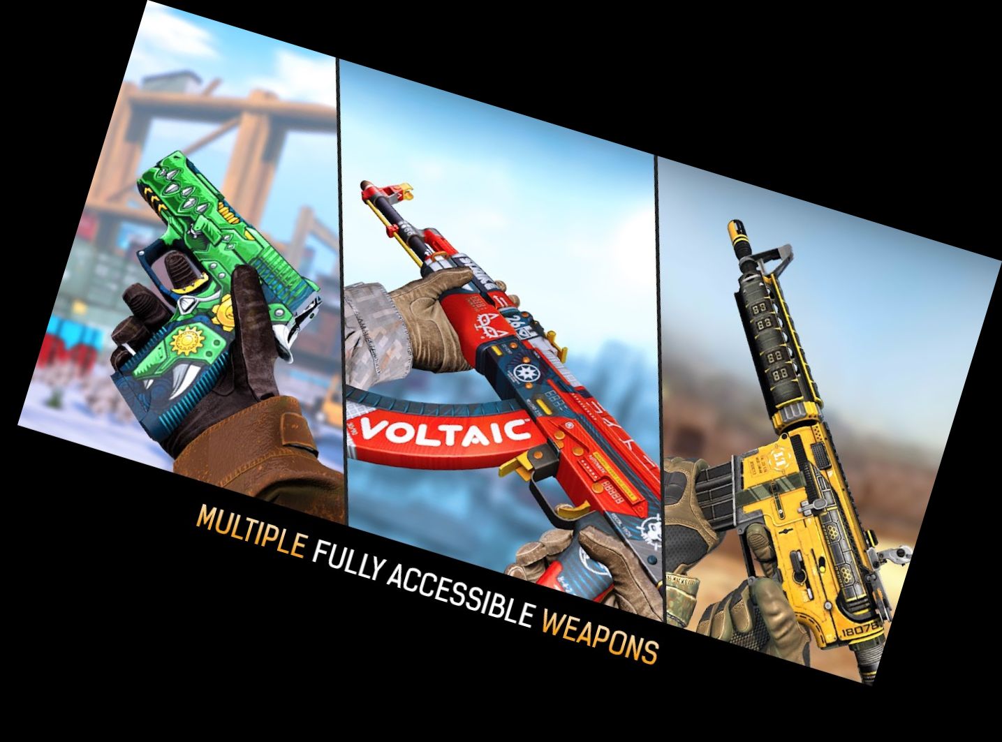 Waffenspiel: Held FPS Schütze