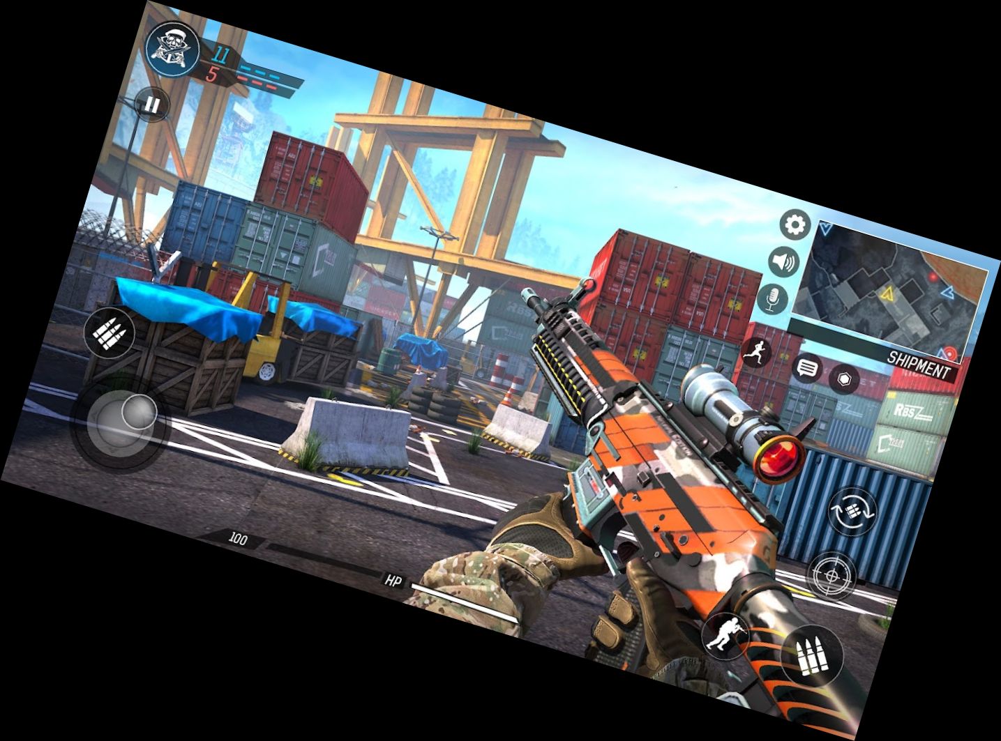 Waffenspiel: Held FPS Schütze