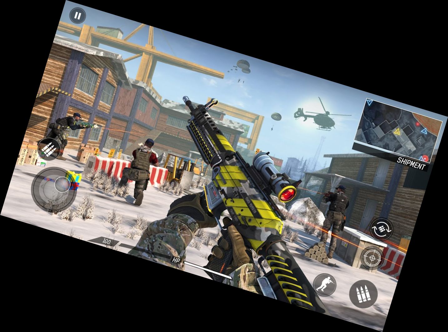 Waffenspiel: Held FPS Schütze