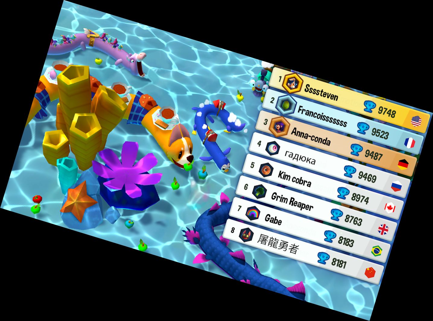 Змеиные Соперники - Вес