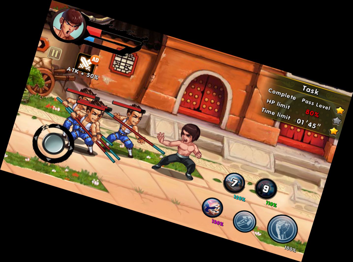 Кунг-Фу Атака: Окон