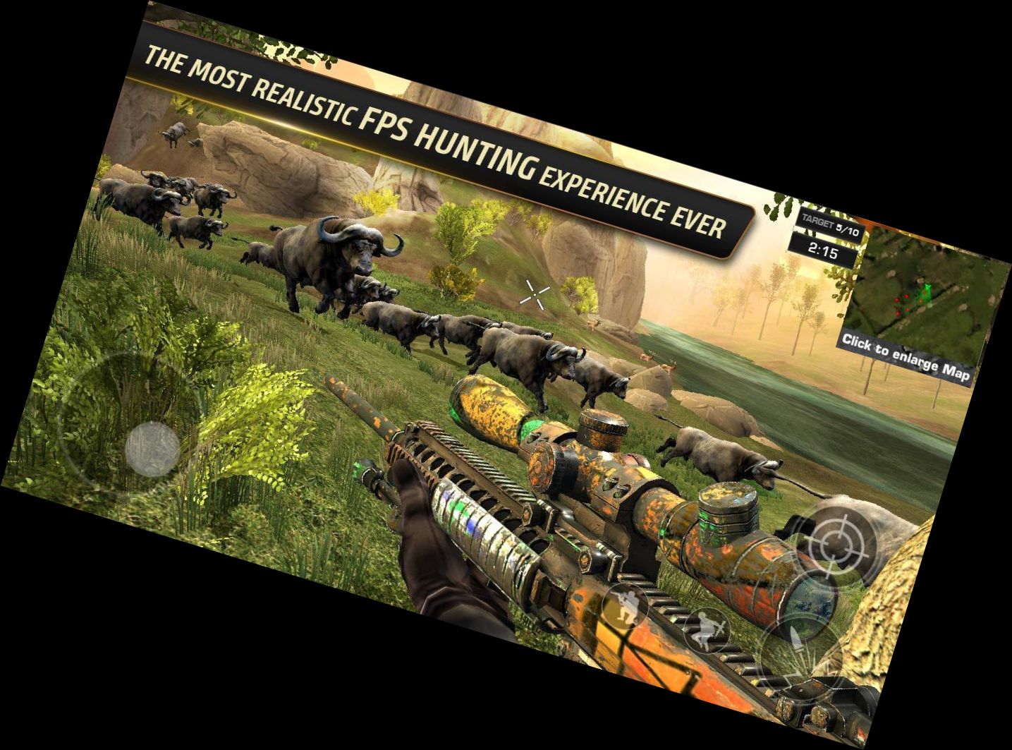 FPS Hunter: Juego de Supervivencia