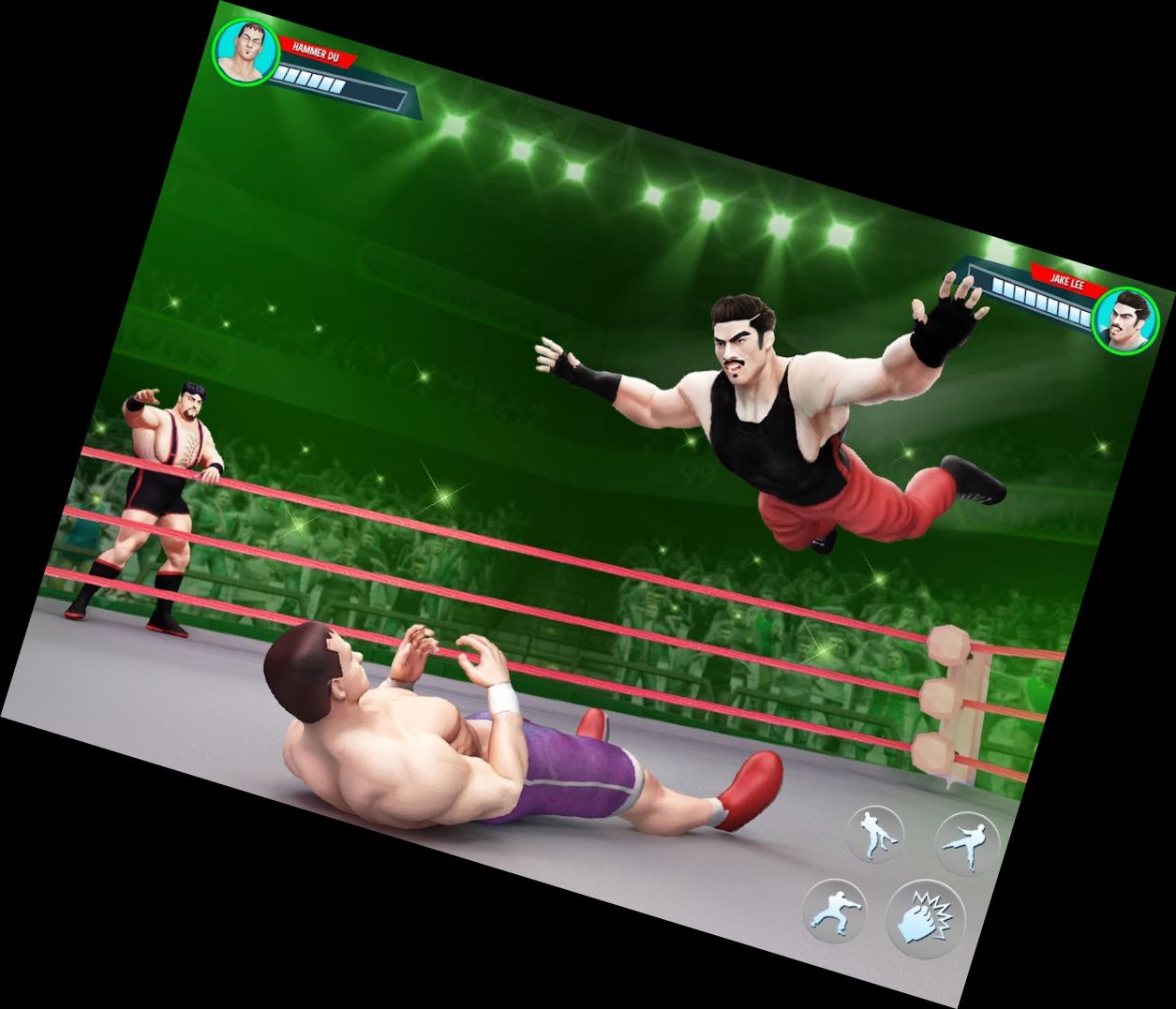 Champions Ring: Wrestling-Spiel