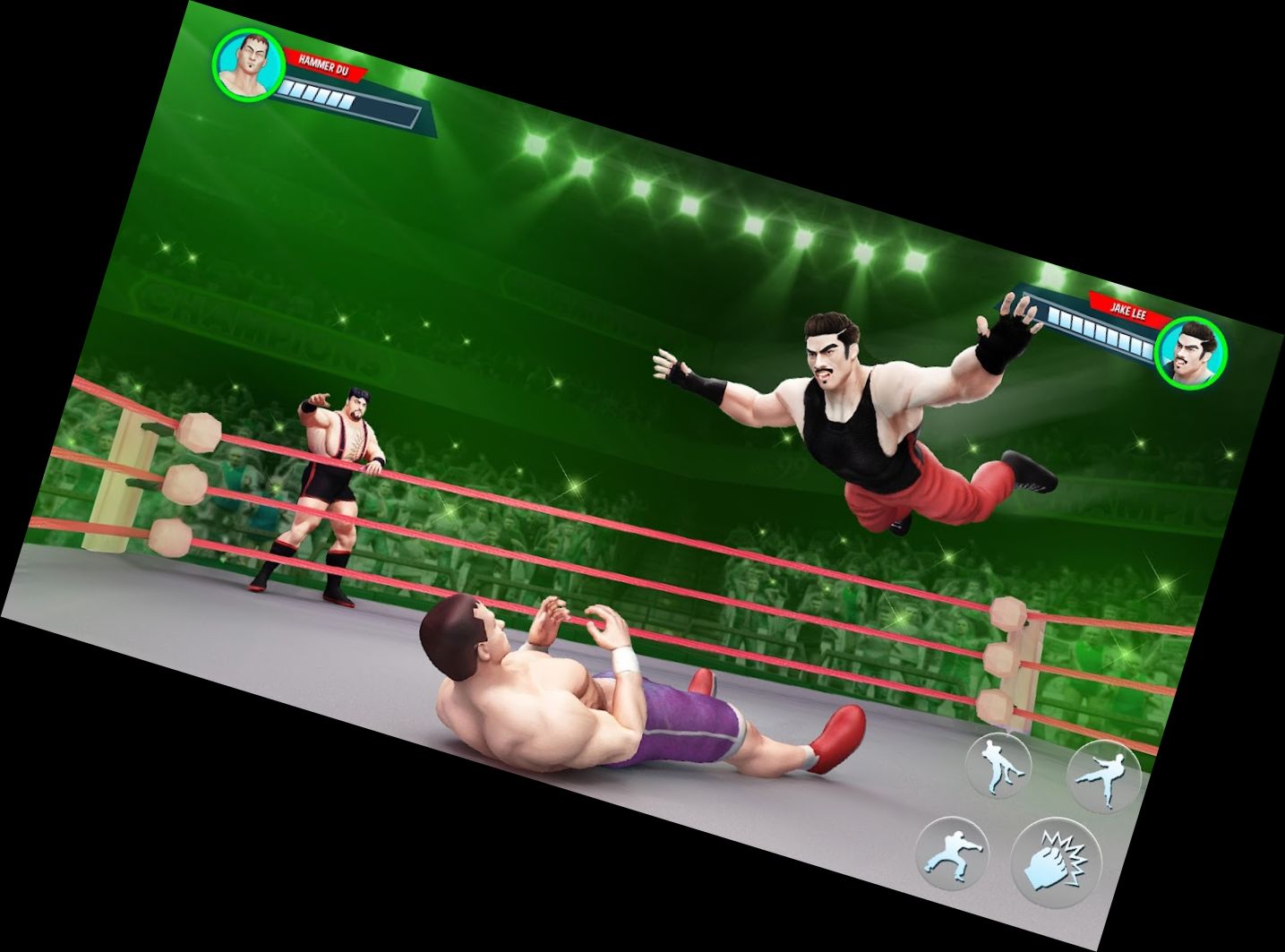 Кольцо чемпионов: Борьба