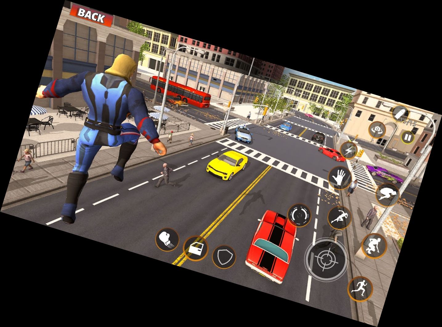 Гангстер Ціль Супергерой Гра