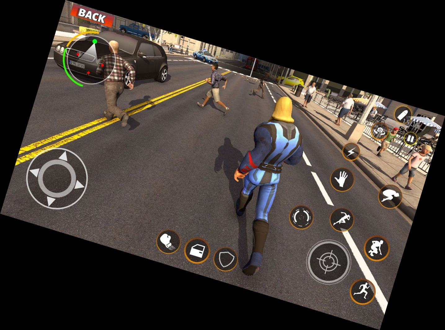 Гангстер Ціль Супергерой Гра