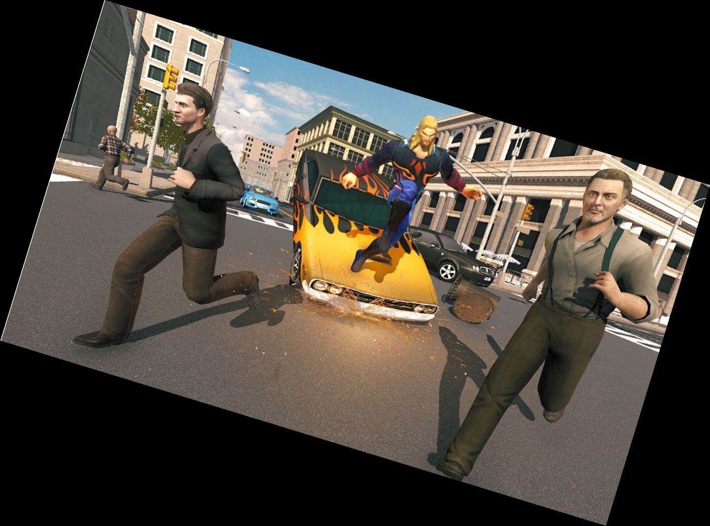 Гангстер Ціль Супергерой Гра