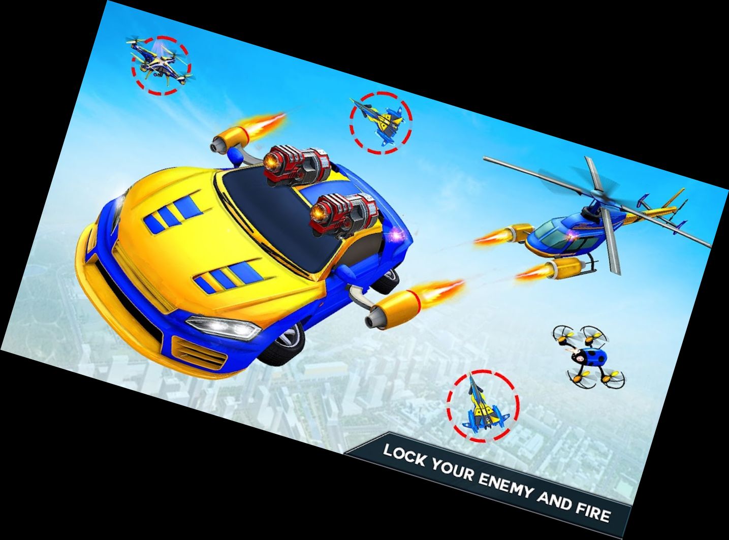 Robot Dragon Car Racing Games