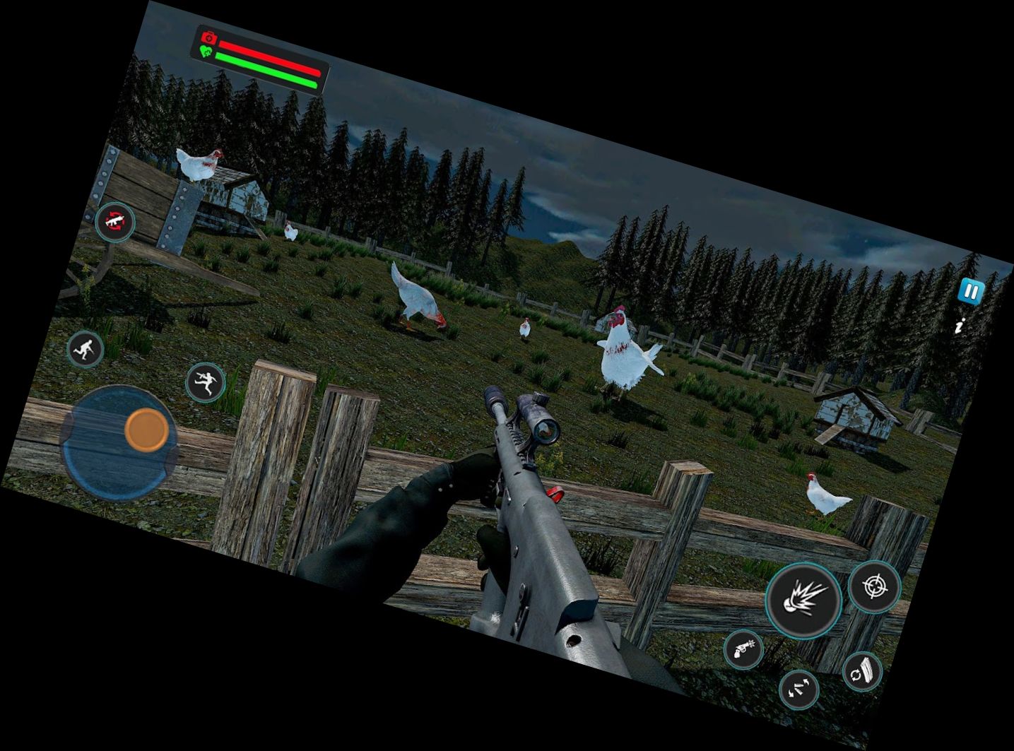 Игра Стрелковica с Курицей