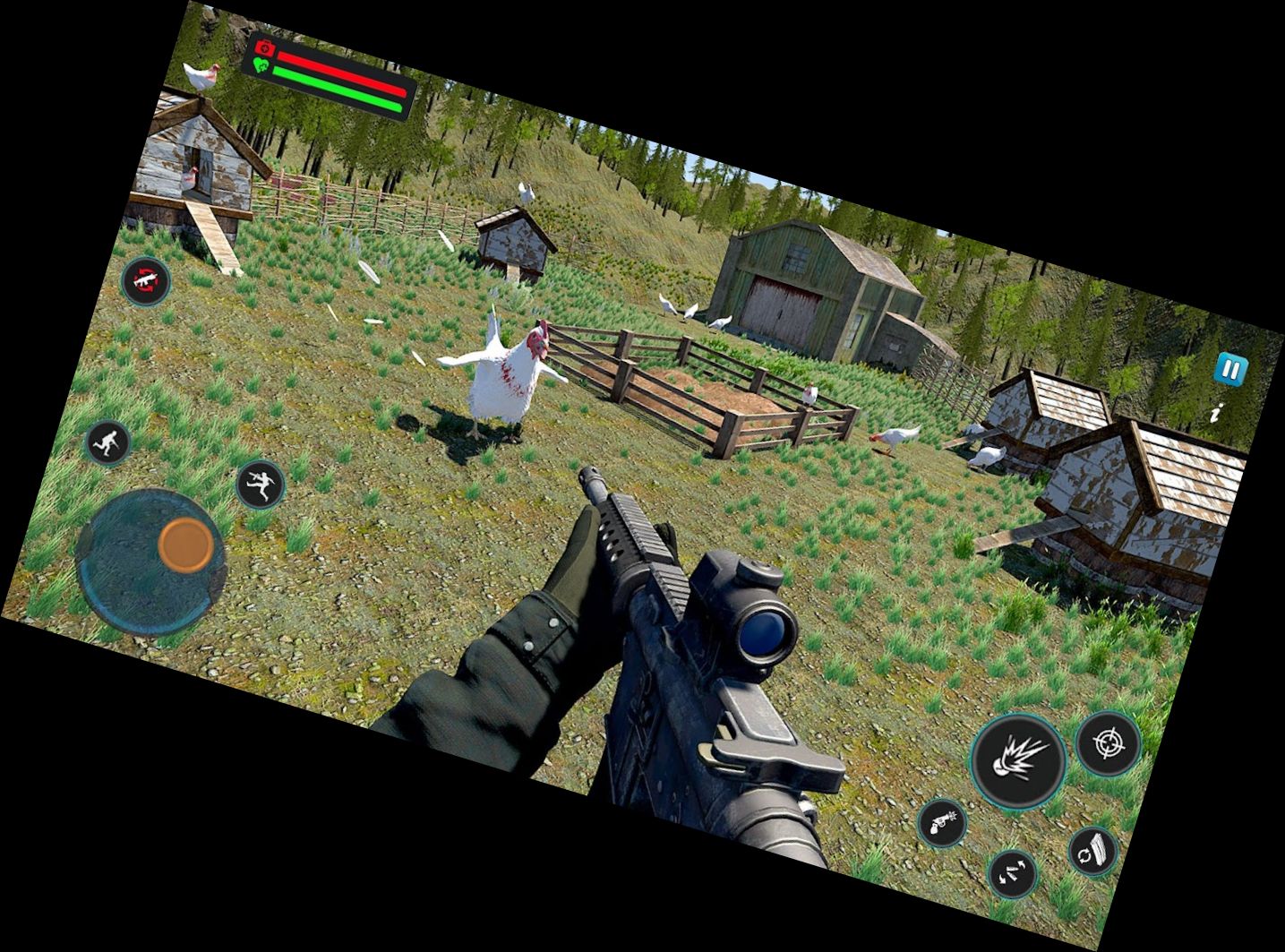 Курка-шутер: FPS б