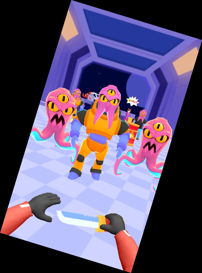 Мастер Удара 3D - Нож