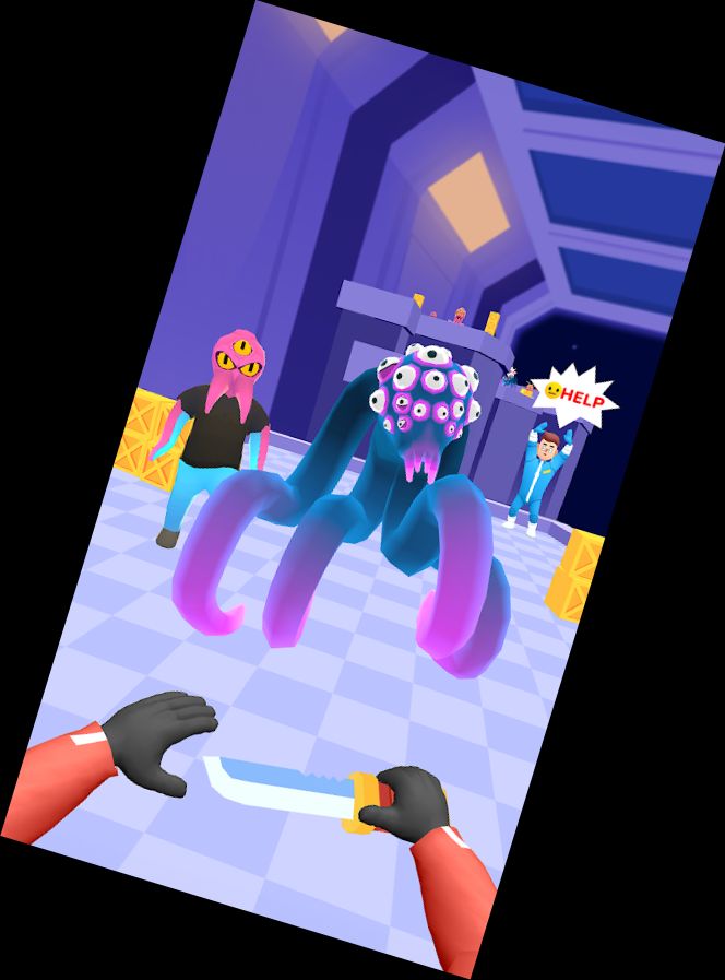 Мастер Удара 3D - Нож