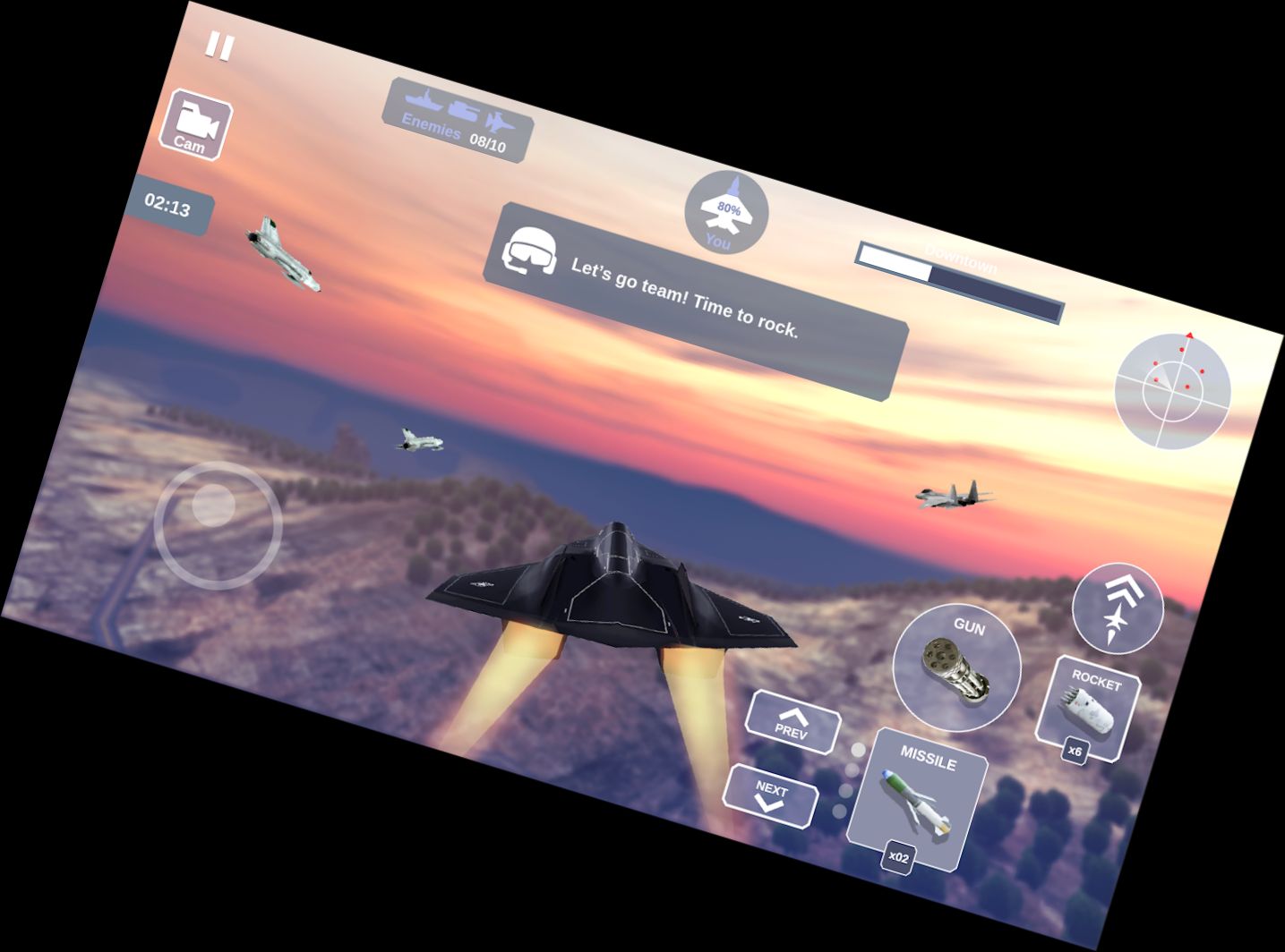 Лиса Один: Миссии - И