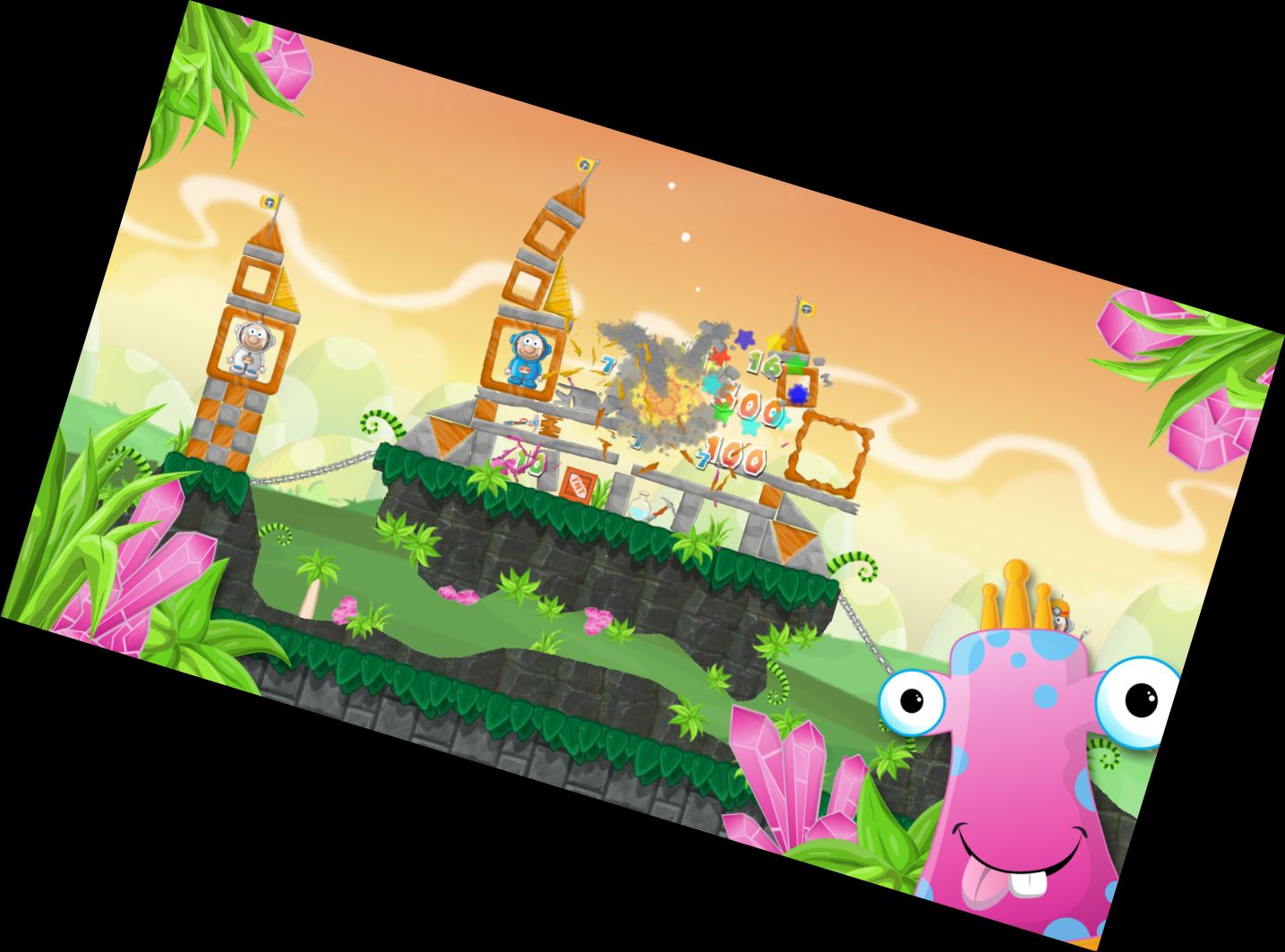 Злые Монстры-Катап