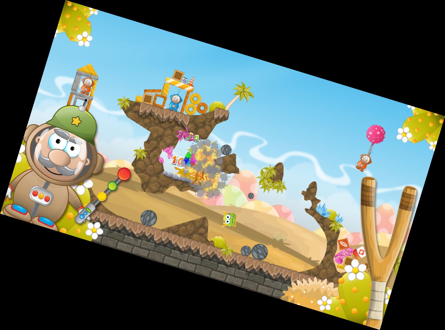 Злые Монстры-Катап