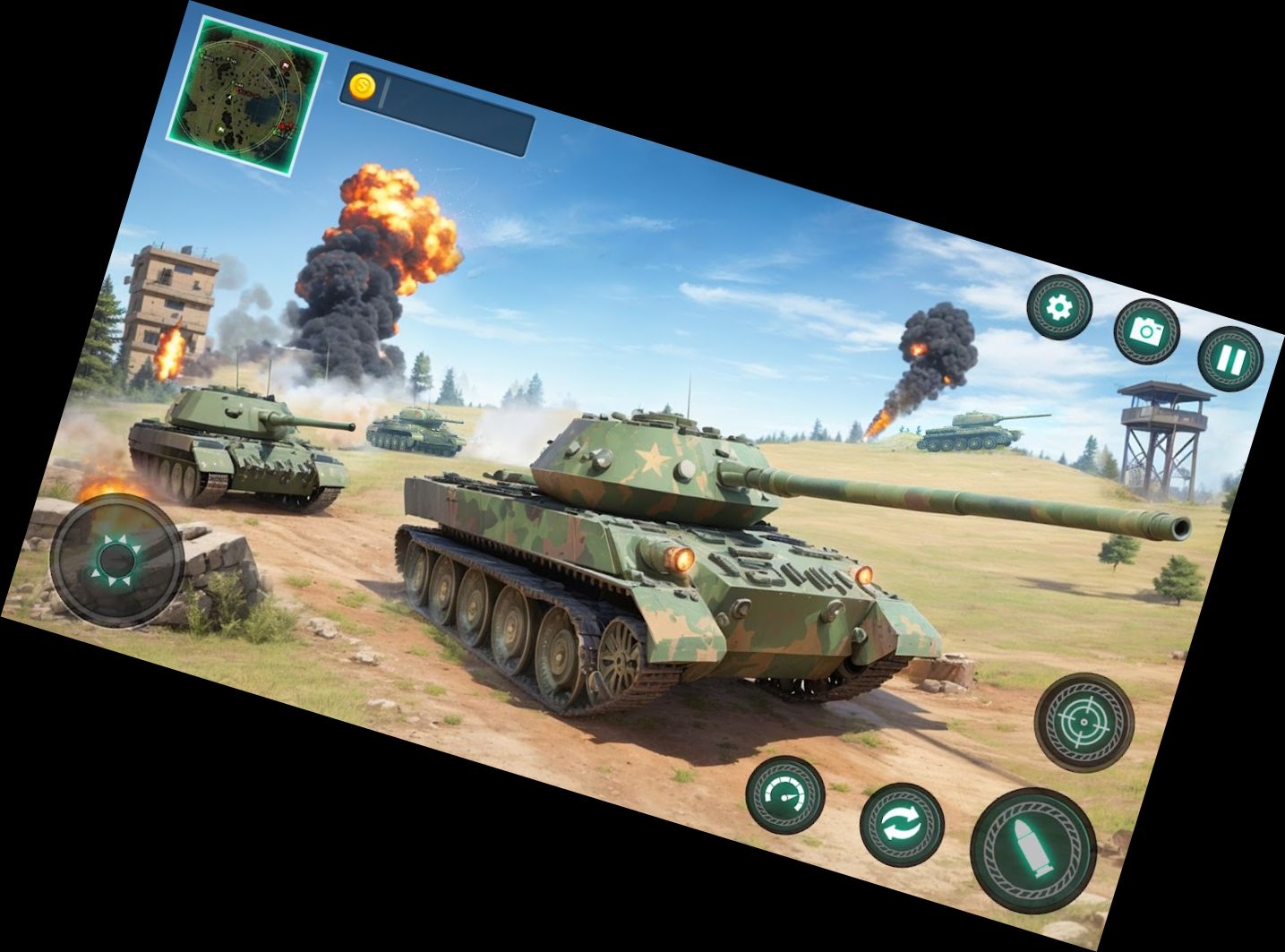 Бои на Стальных Танках Стреля