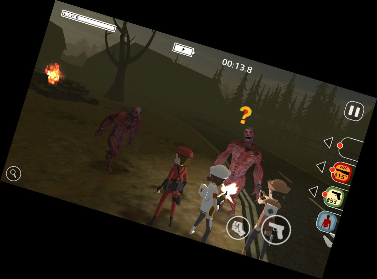 Ворожі Ворота: Війна