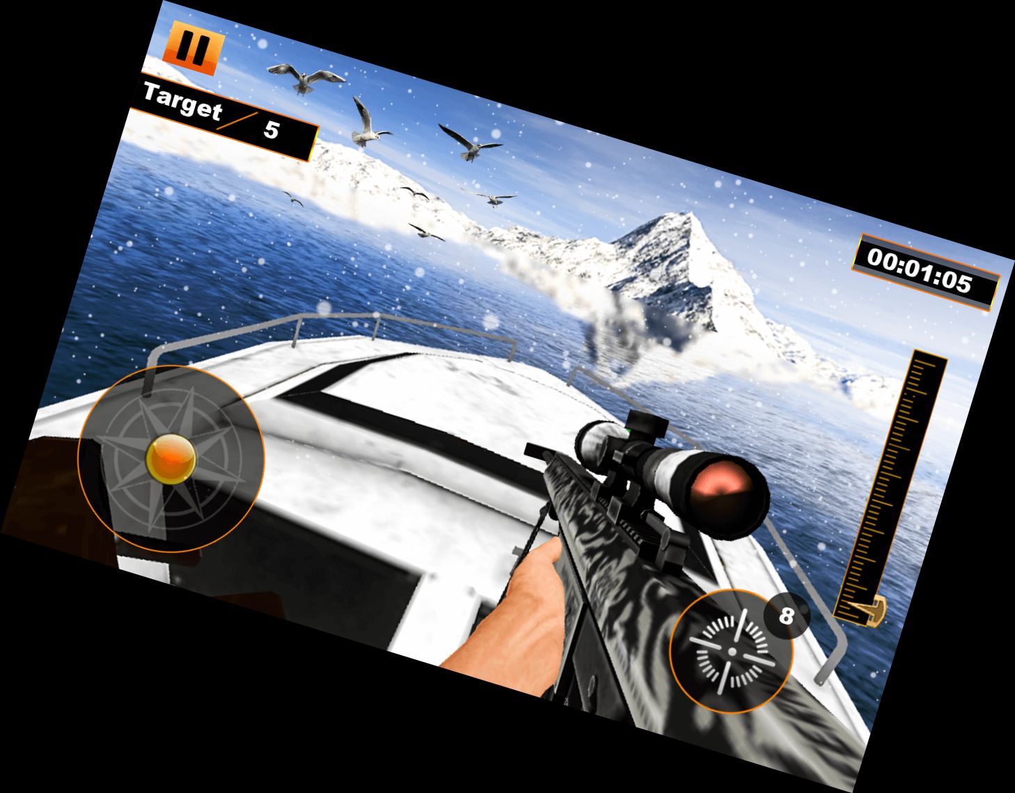 Охотник на птиц Снайпер