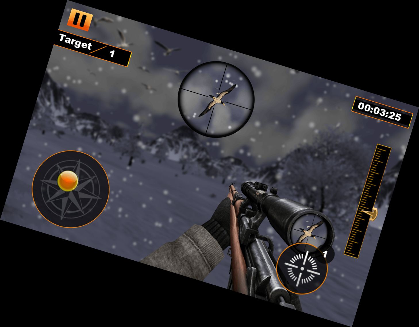 Охотник на птиц Снайпер