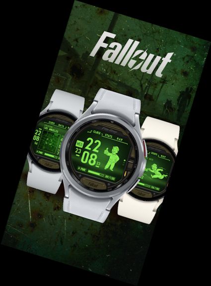 Fallout-Pip-Boy-Uhr-Gesicht