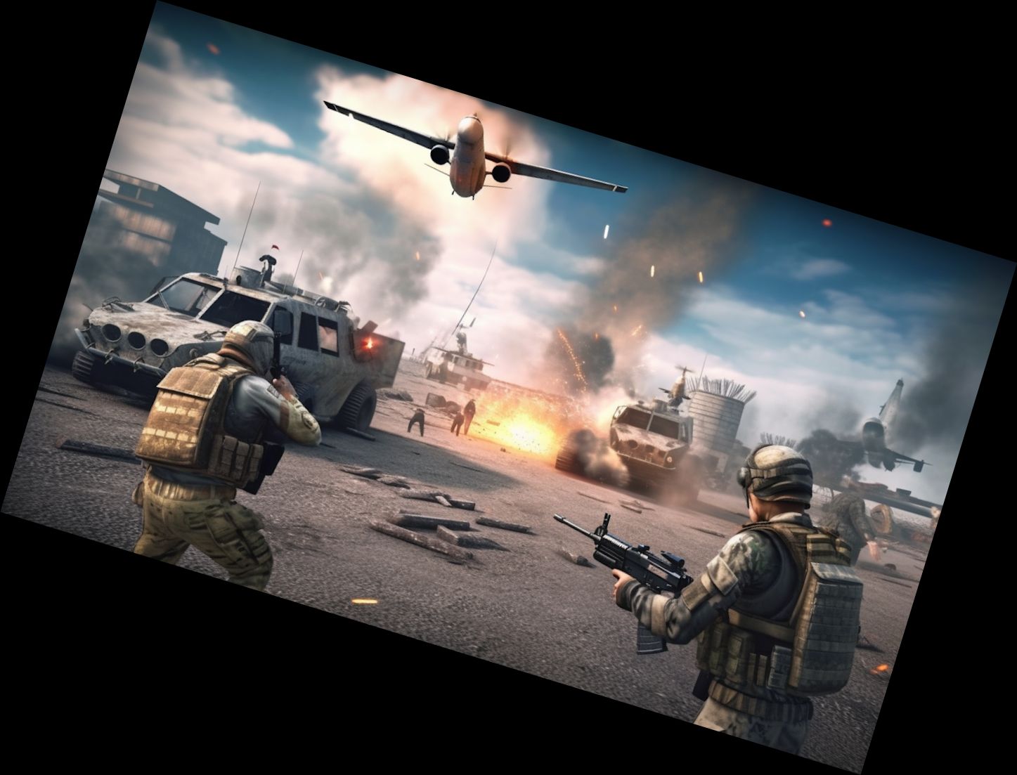 Командос Война Снаряда Стр