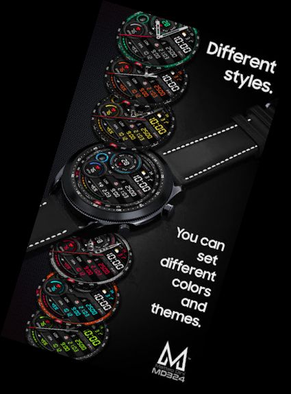 MD324 Hybrid watch face