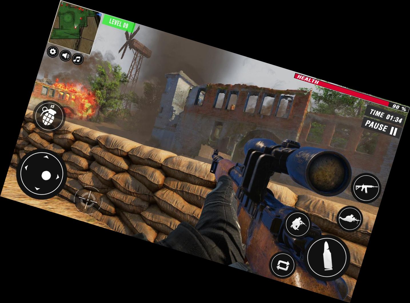 Боевые Стрелки：Игры В