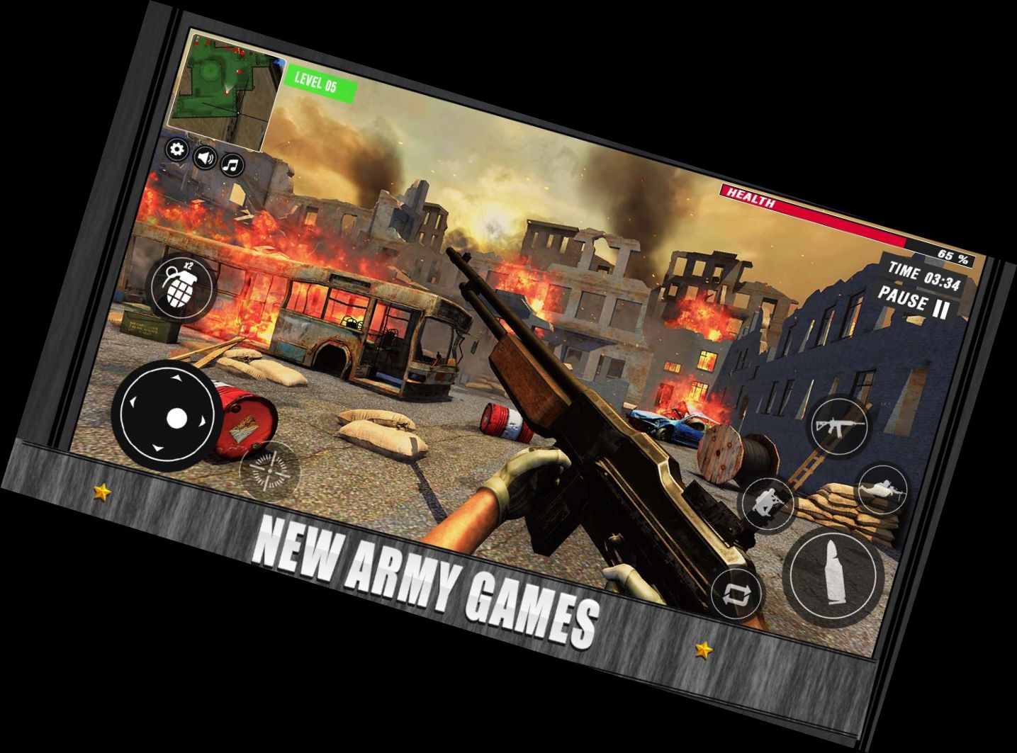 Боевые Стрелки：Игры В