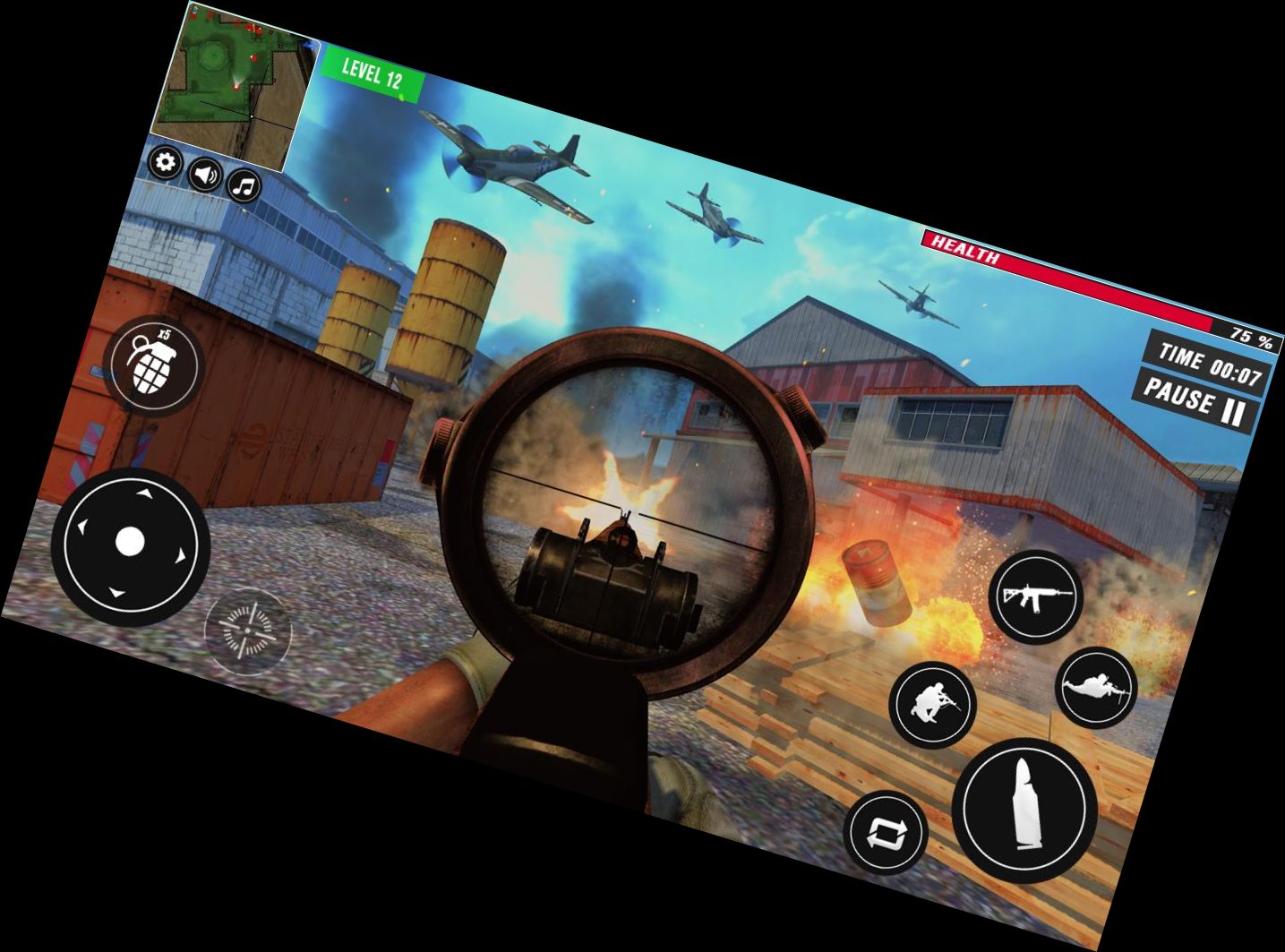 Боевые Стрелки：Игры В