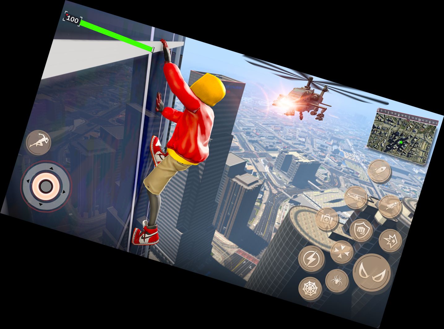 Stadtseilhelden Kämpfe Spiele