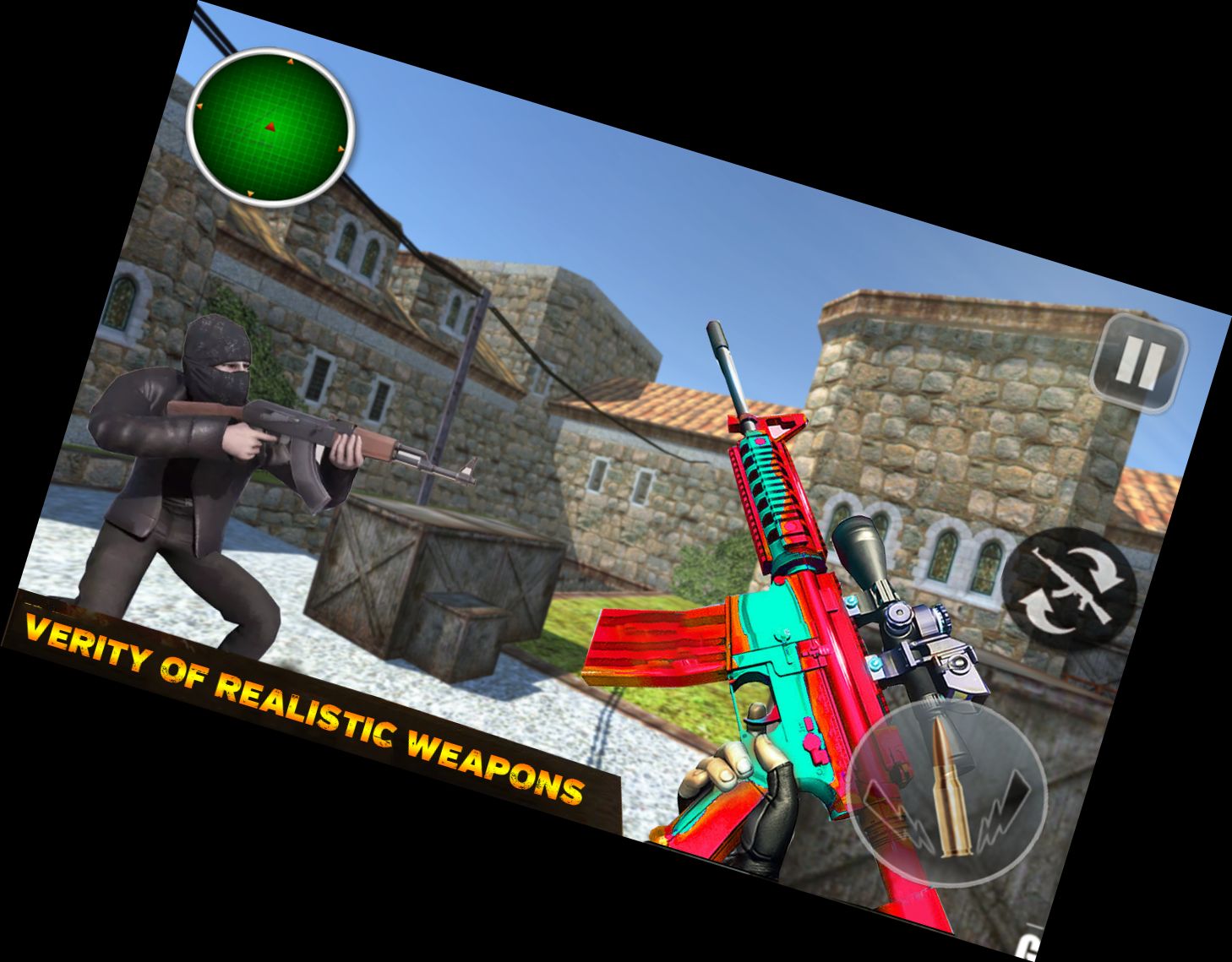 Игра в стрельбу из пистолета