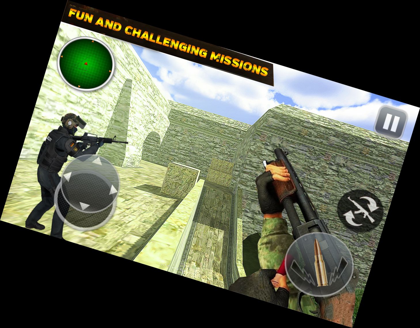 Игра Стрельба по Террористам