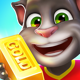 Talking Tom's 3D Gold Rush Game