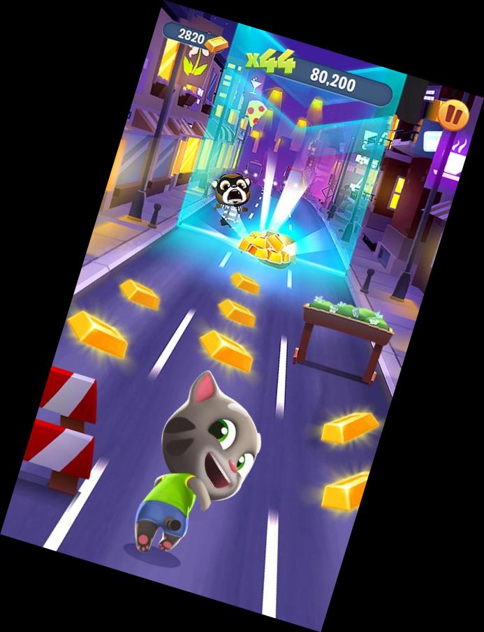 Sprechender Tom Gold Run 3D Spiel