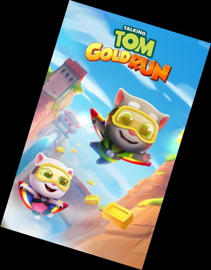 Talking Tom's 3D Gold Rush Game