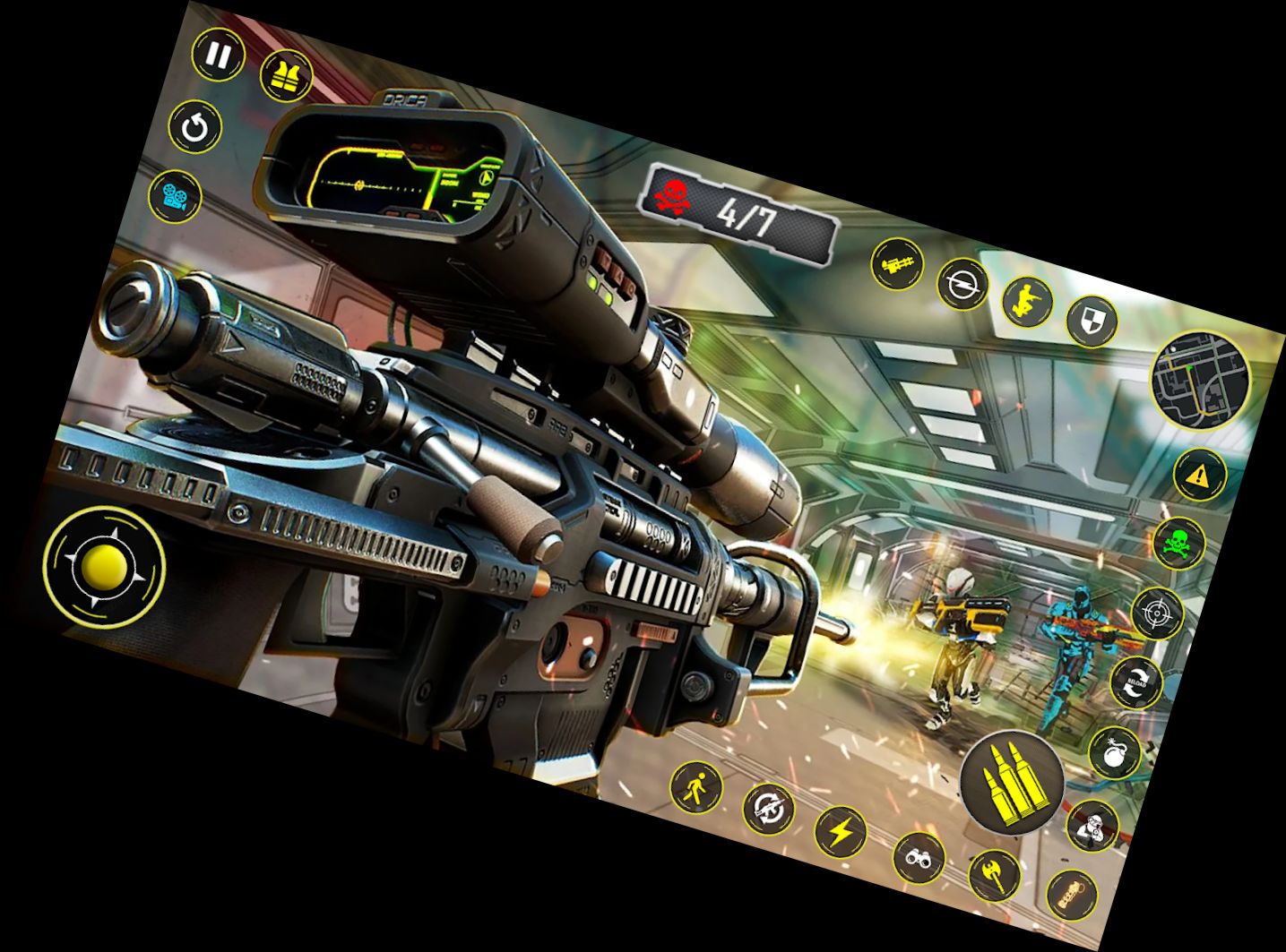 Игра Робот Страйк: Стрелковые