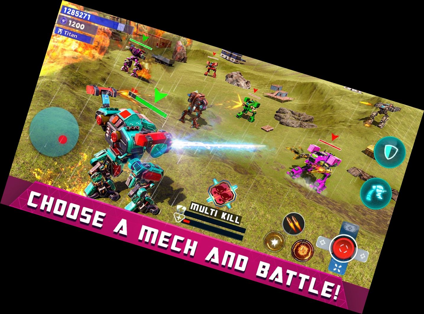 Mech Robot Battles - Robot Combat Arena