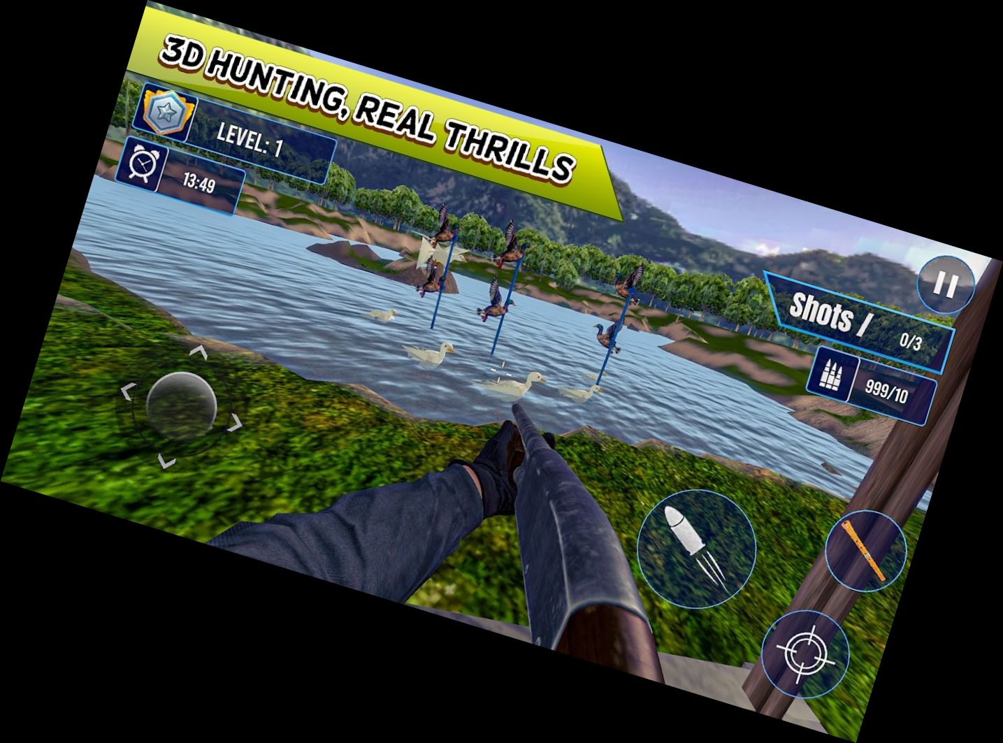 Wild Fowl Hunter 3D Shooting Game