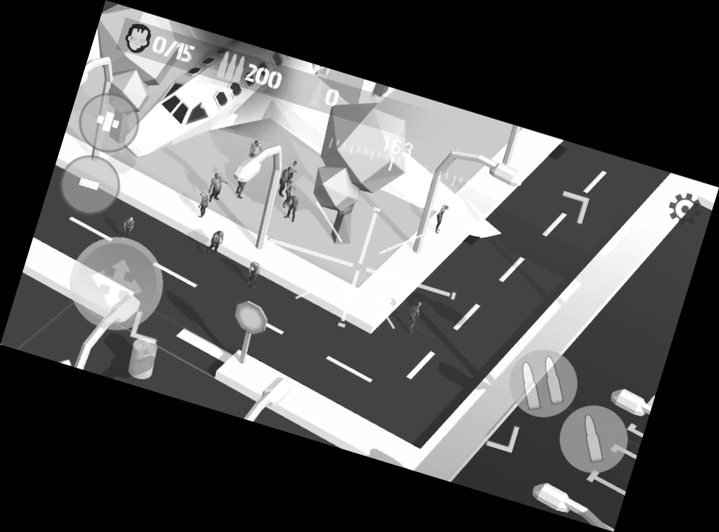 Вертолёт против зомби