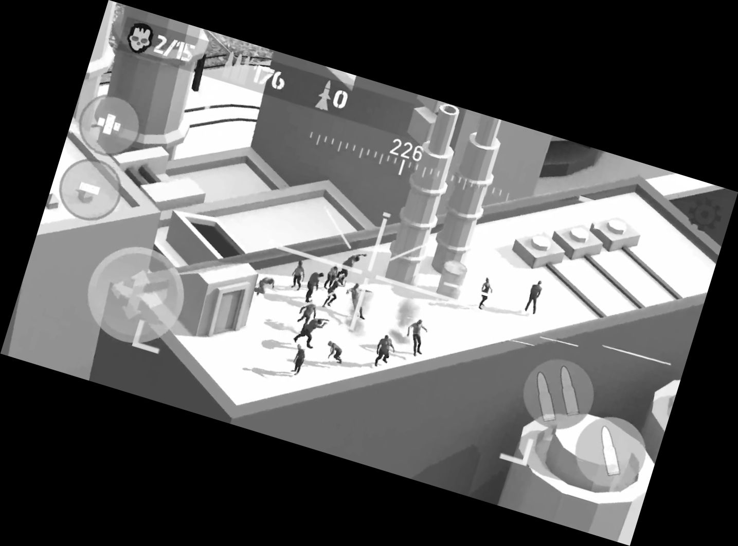 Вертолёт против зомби