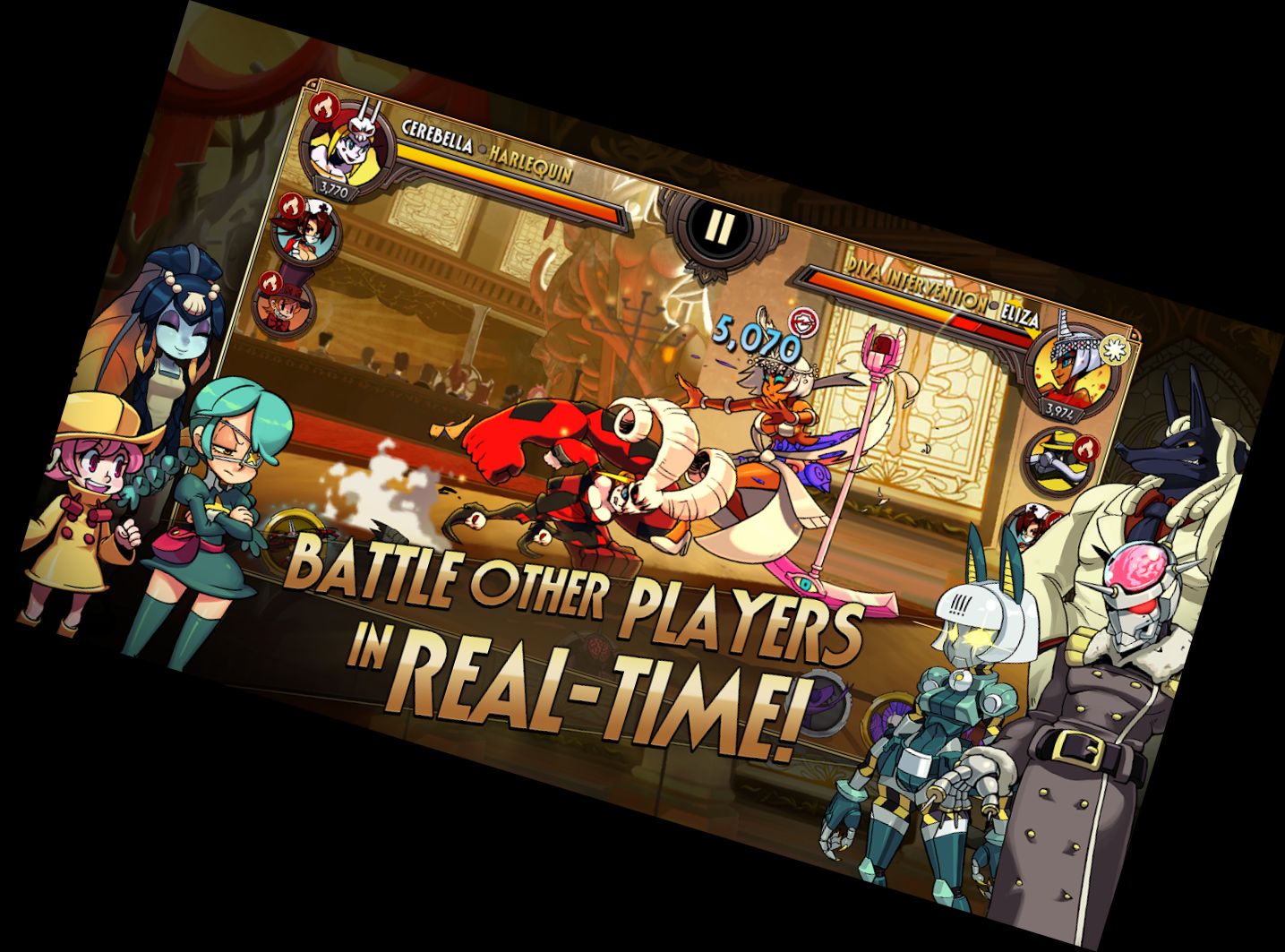 Skullgirls: 2D Fighting Role