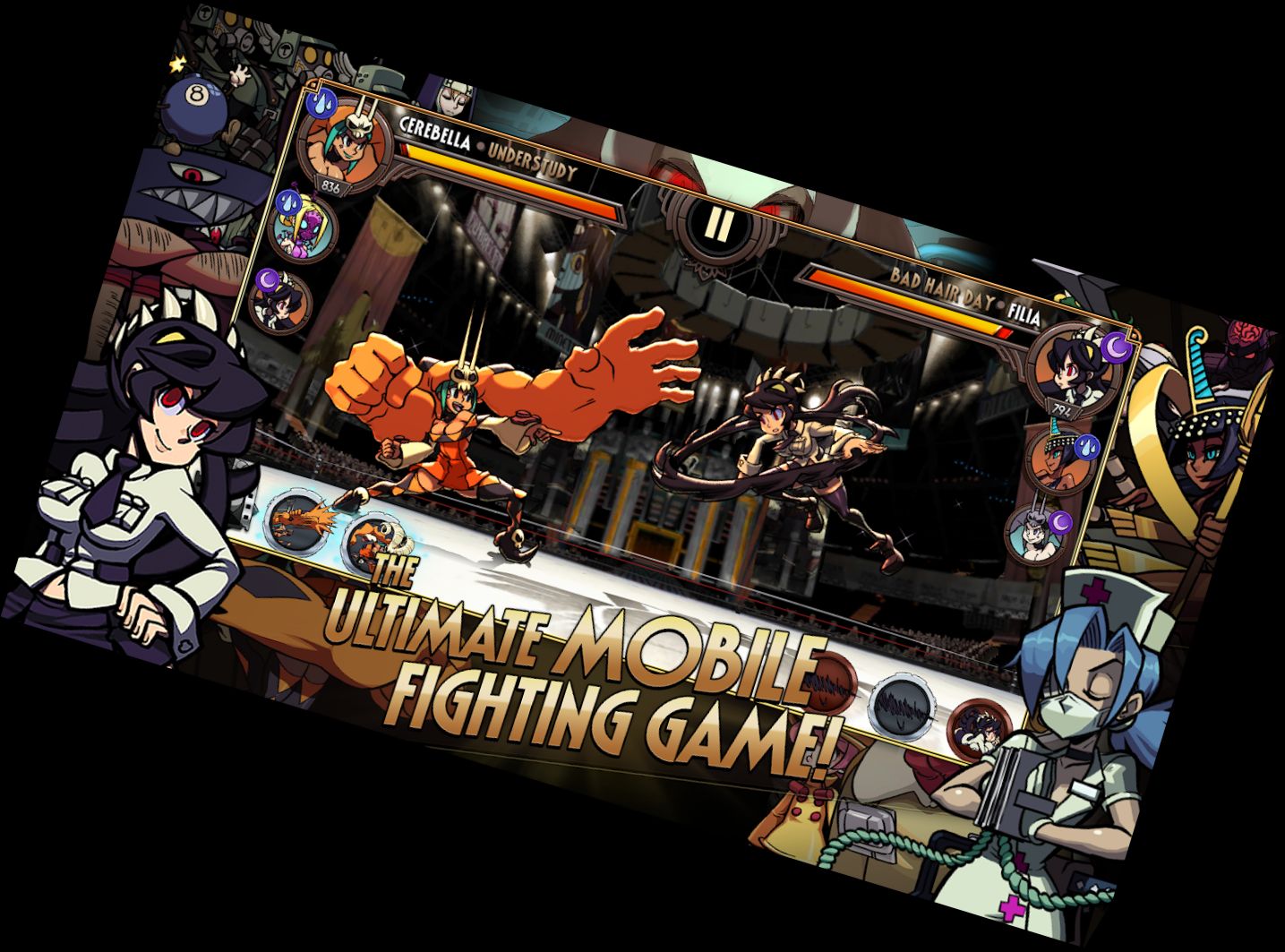Skullgirls: 2D Fighting Role