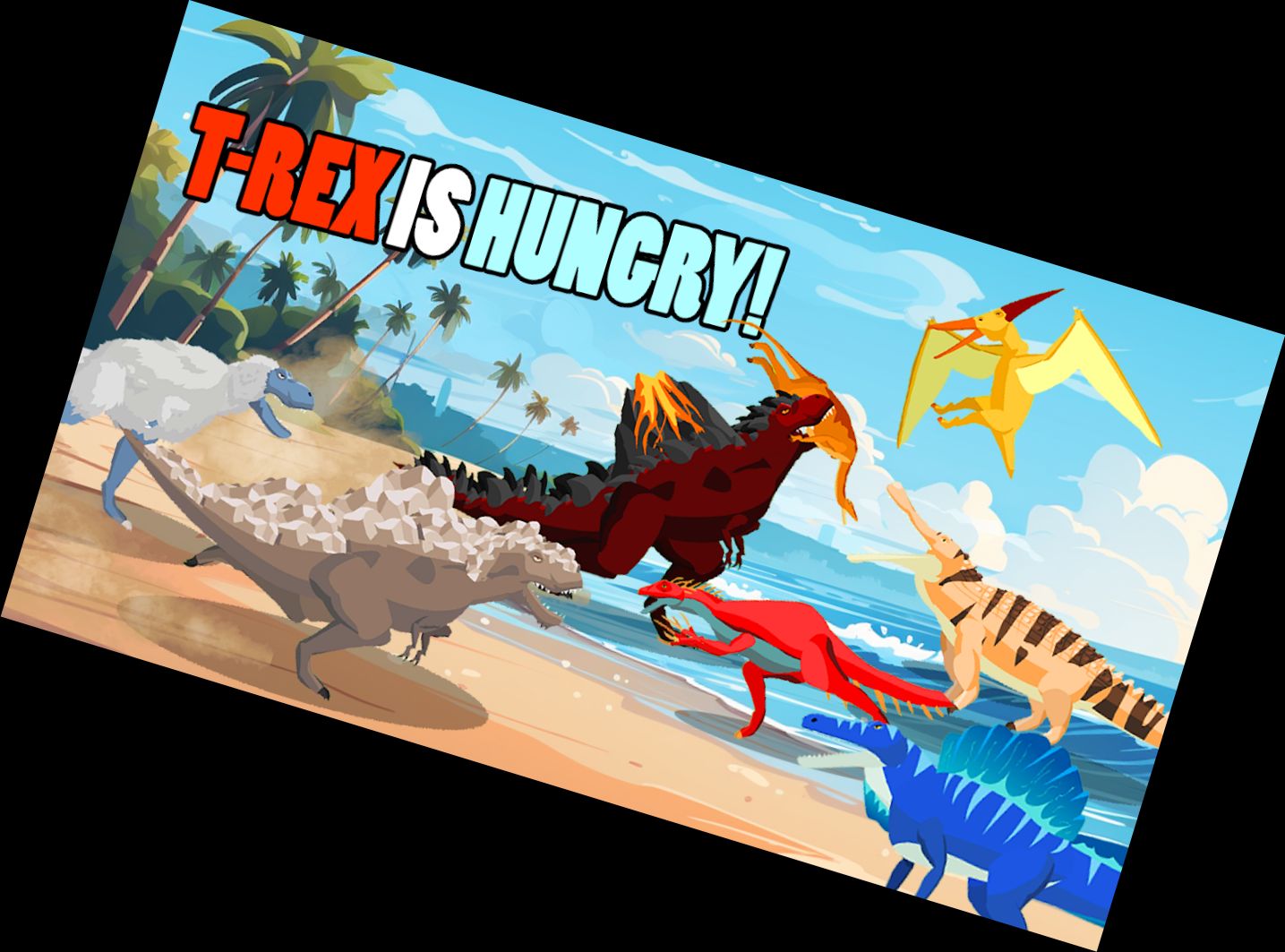 Ті-Рекс Б'ється з Більш