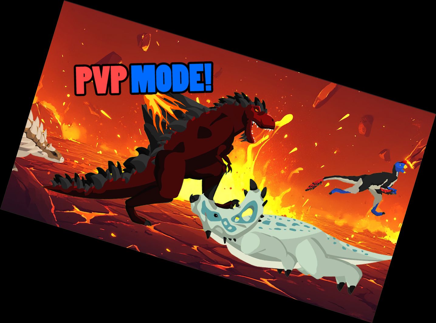 Ти-Рекс Сражается С Боль