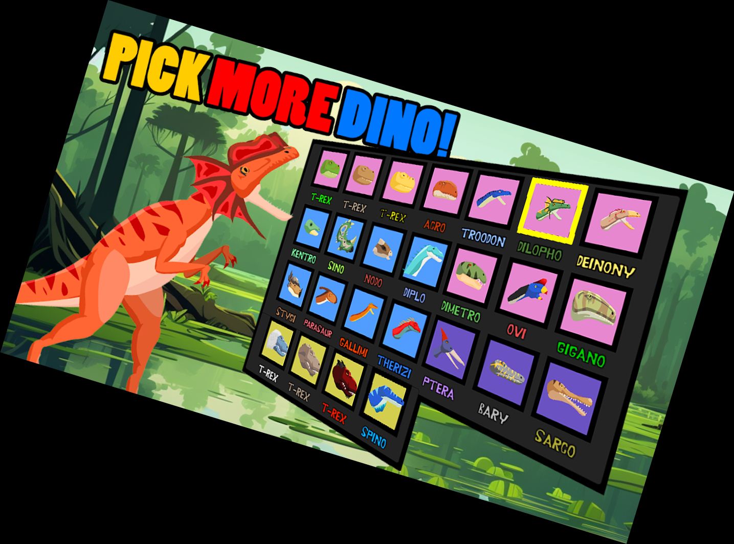 Ти-Рекс Сражается С Боль