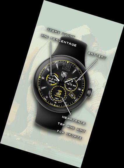 Tag Heuer 8 in 1 Watch Face