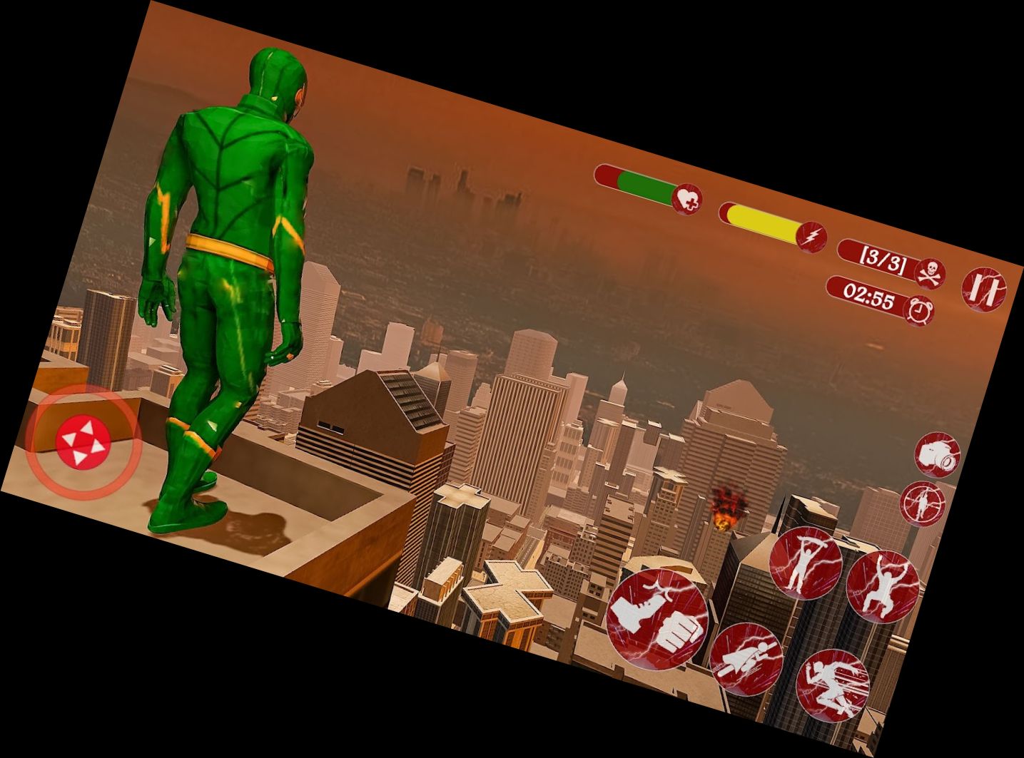 Супер Швидкість: Літаючий Герой