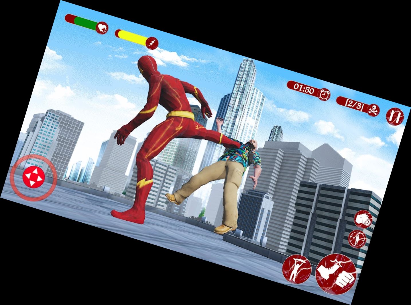 Супер Скорость: Летающий Герой